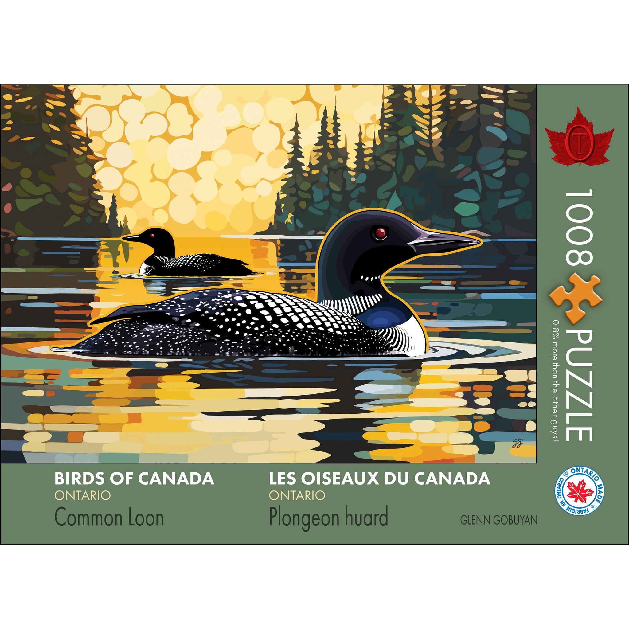 Birds of Canada, Ontario Loon - Glenn Gobuyan