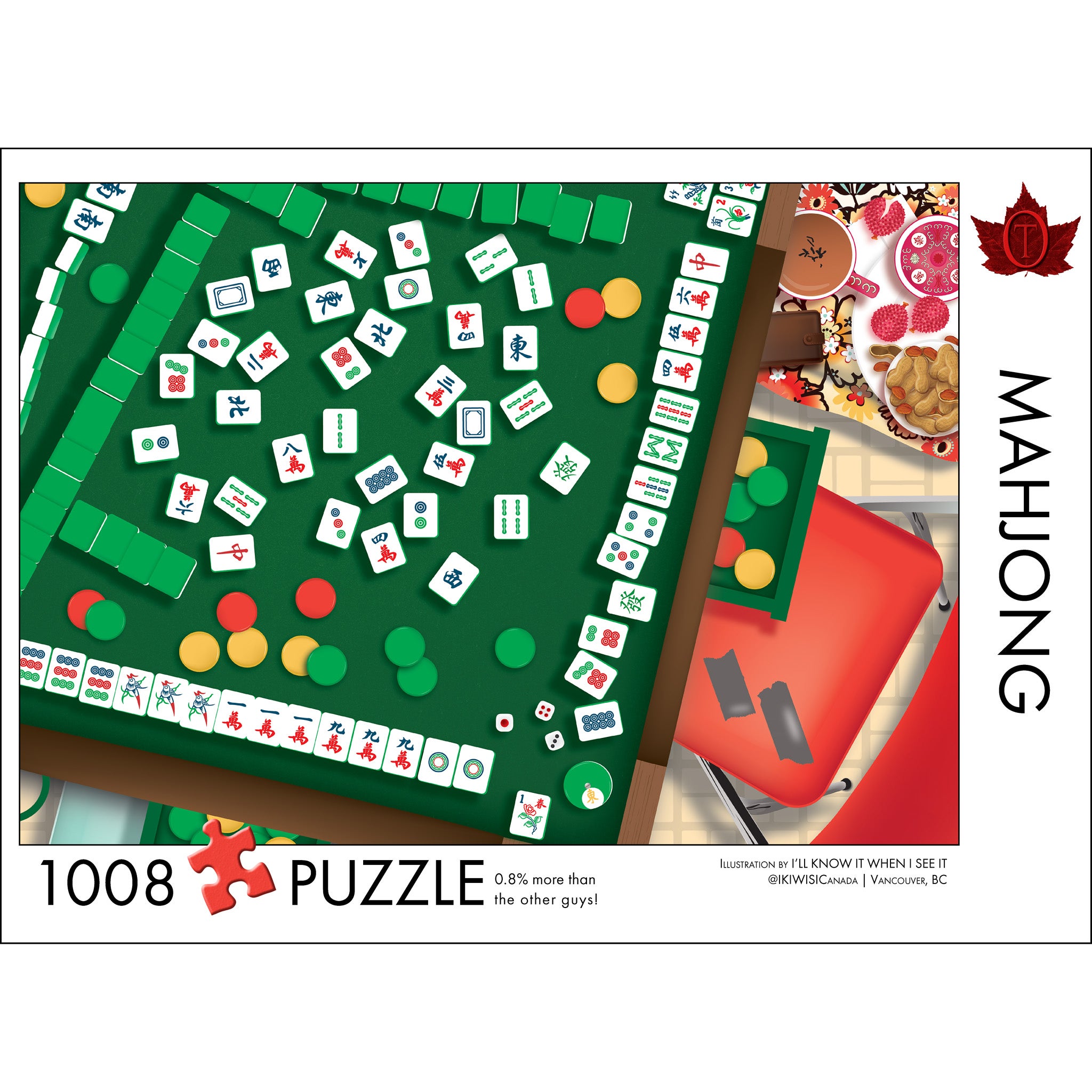 Mahjong - IKIWISI - 1008 & 504 pieces | TheOccurrence
